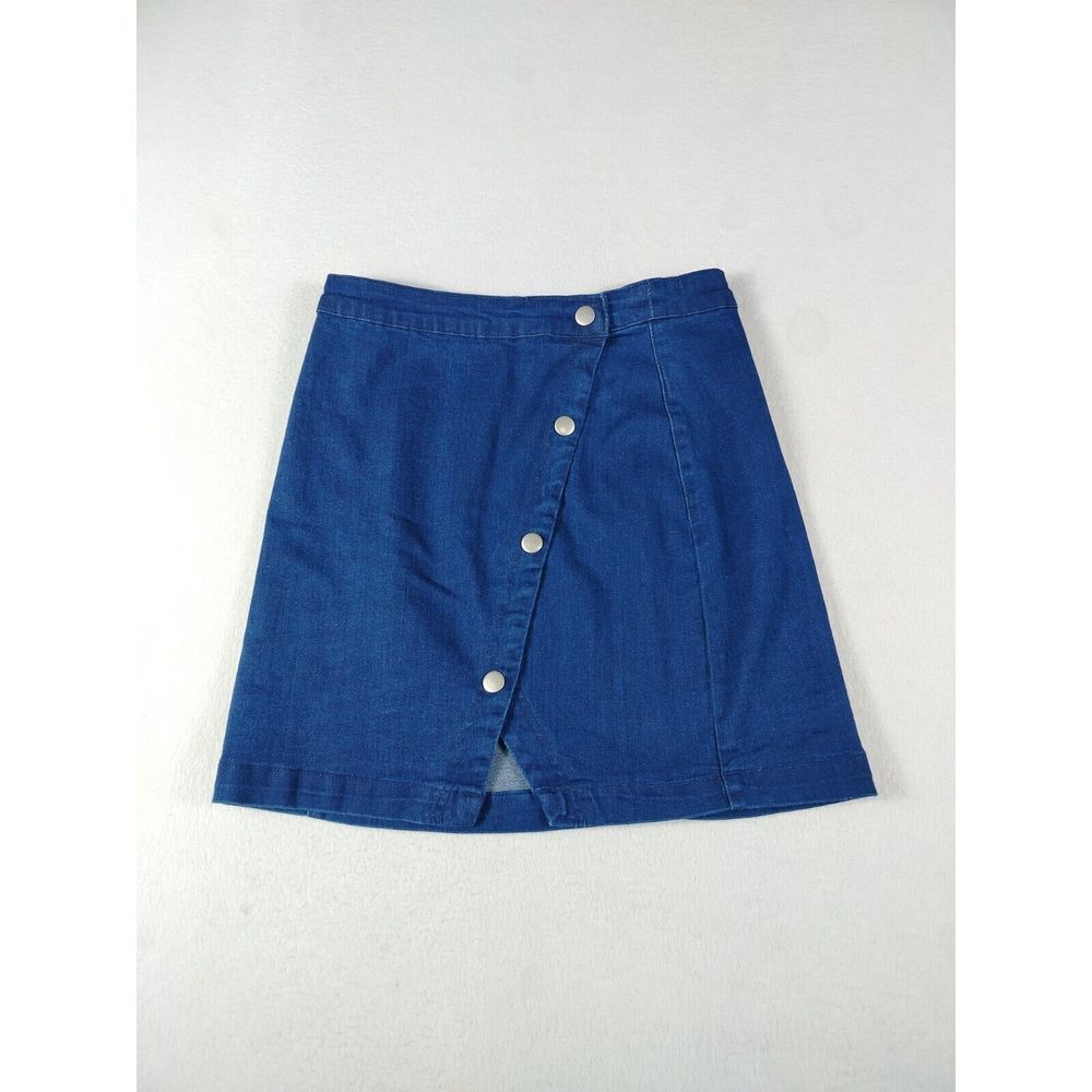 Francesca's Denim Skirt‎ Woman's Medium Harper Heritage Cowgirlcore Westerncore